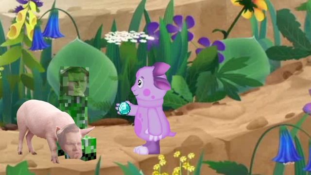 Грустный сигма крипер с сигма свинкой шли по полю... @titwow смотреть онлайн