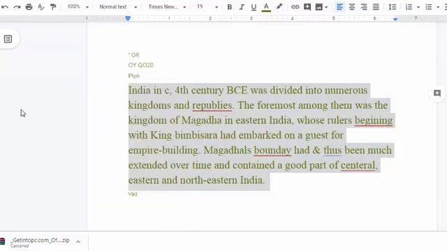 How to Convert image to text News Paper or Handwriting Article in image to Word using Google Drive смотреть онлайн