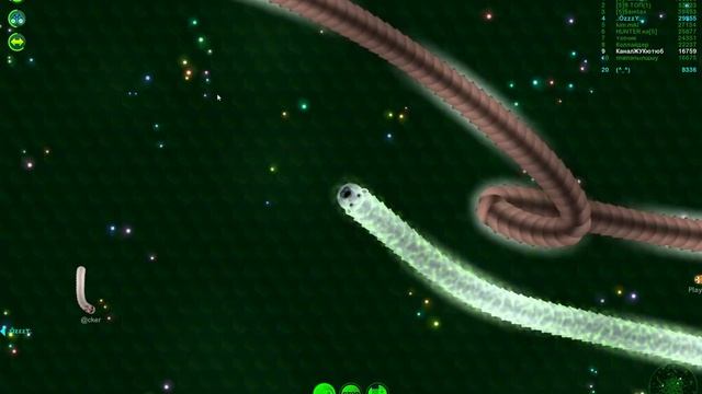 Охота на Пятерочек в понедельник в онлайн игре Wormax.io смотреть онлайн