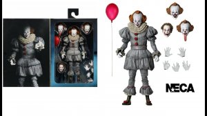 Распаковка и обзор Пеннивайза, из фильма "Оно 2". /Pennywise/It/Neca/Unboxing