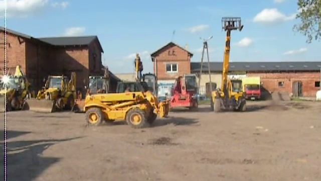 погрузчик телескопический JCB 520-50 2002г WWW.KMRENT.PL +48 663560322 смотреть онлайн
