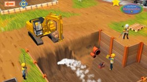 Машинки мультфильм. Строители мультики. Стройка мультик. Мультик про стройку. Спецтехника мультик