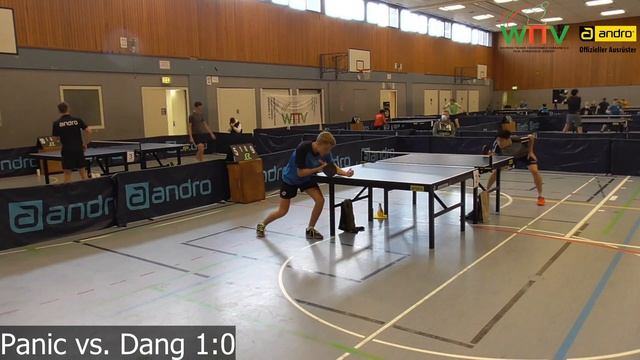 Qualifikationsturnier zum DTTB TOP 48 Panic vs.  Dang