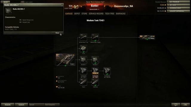 WOT: Beta 8.2: american tanks pt 1/4 смотреть онлайн