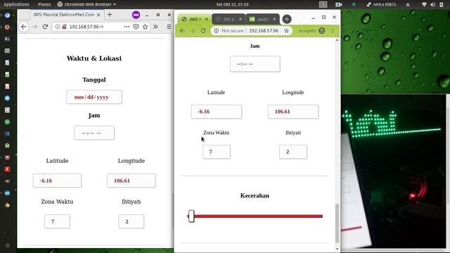 JWS Murottal V1.0 - Jam LED Digital Jadwal Sholat Web DFPlayer NodeMCU ESP8266 P10 2 Panel смотреть онлайн