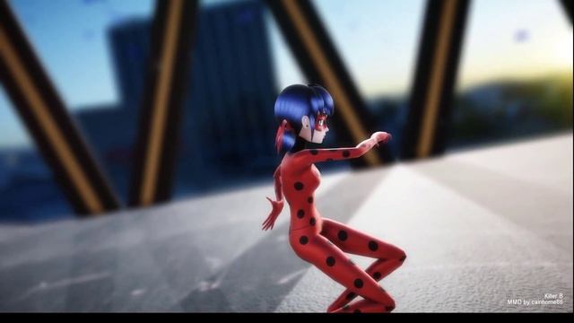 【MMD Miraculous Ladybug】Ladybug Model Testing Killer B