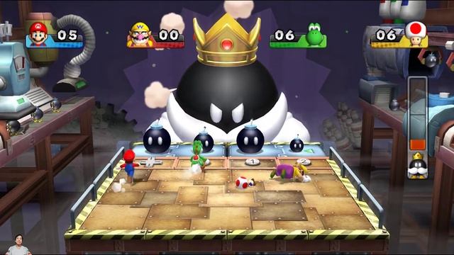 New Mario Party 9 - All New Boss Battles Gameplay (Master CPU) #2 смотреть онлайн