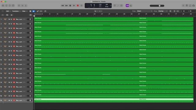 Logic Pro - Separate Complex MIDI Drum Region into Multiple MIDI Tracks смотреть онлайн