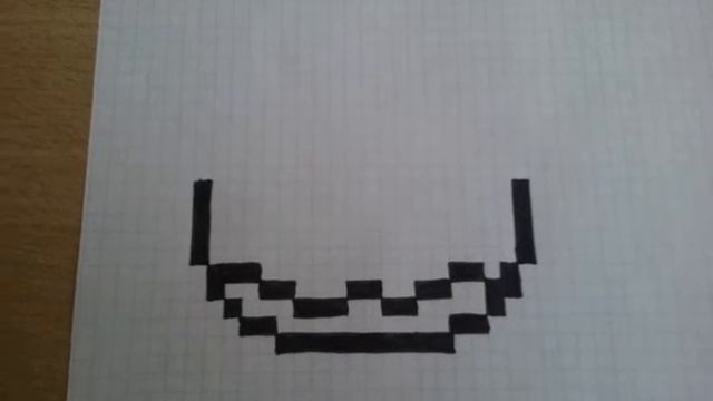 Пончик по клеточкам