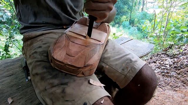 How To Make -Wood Carving Car Bmw i8- Woodworking Art смотреть онлайн