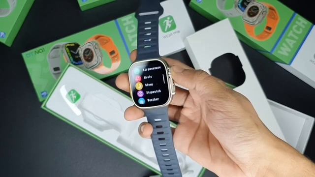 DT8 Ultra Smartwatch | Dt8 Ultra unboxing | best apple watch clone ever | Like & Subscribe смотреть онлайн