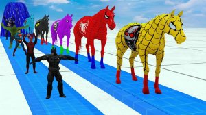 Супер герои на конях