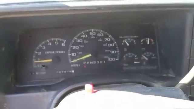2000 GMC 2500 COLD START
