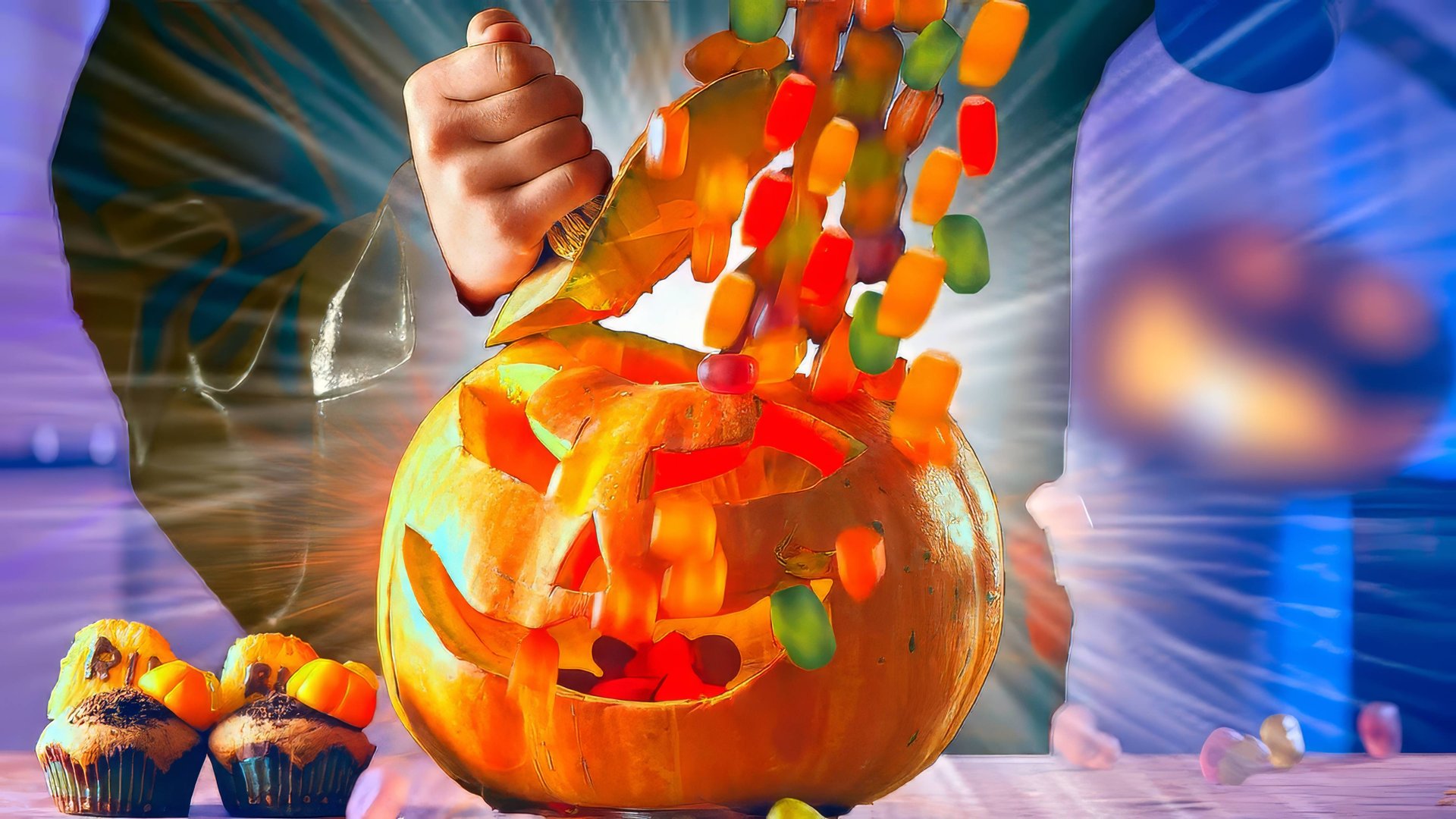 МЫ ПРИГОТОВИЛИ 3 САМЫХ ЖУТКИХ БЛЮДА НА ХЭЛЛОУИН ВАНЗАЙ vanzai в 4K смотреть онлайн