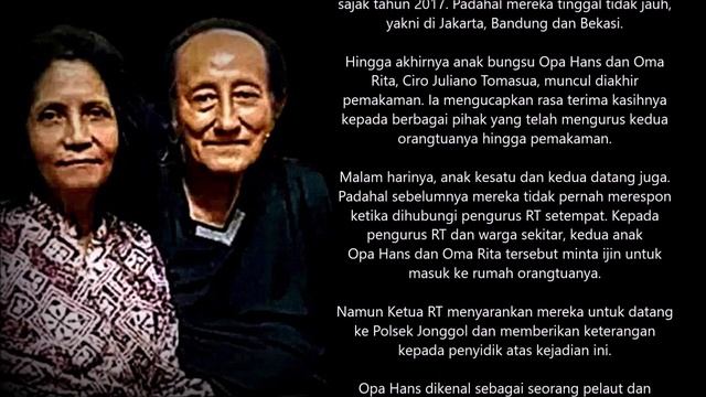 OPA HANS & OMA RITA || DITELANTARKAN KETIGA ANAKNYA DIPENGHUJUNG USIA смотреть онлайн