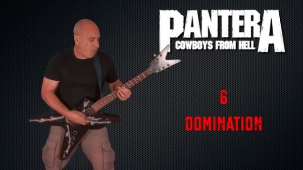 Pantera (Cowboys from Hell Album) Guitar Riffs (All Songs included)