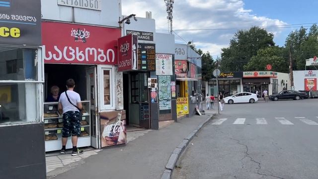 Тбилиси. Исани. Курс валют. Данные обменных пунктов у Исанской ярмарки. Доллар дешевеет. смотреть онлайн