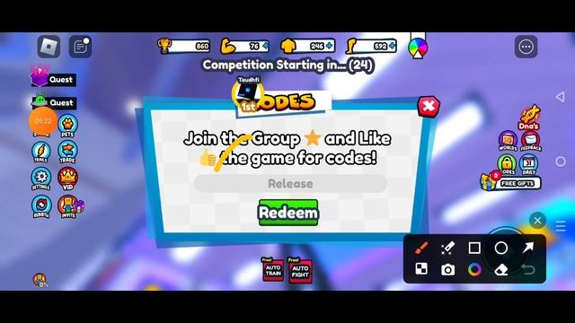 NEW* ALL WORKING CODES FOR BODYBUILDER SIMULATOR IN 2024! ROBLOX BODYBUILDER SIMULATOR CODES смотреть онлайн
