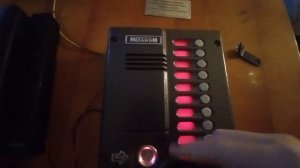 Программирование домофона Метаком М10.1-ТМ: вход в программирование, запись/удаление ключей.