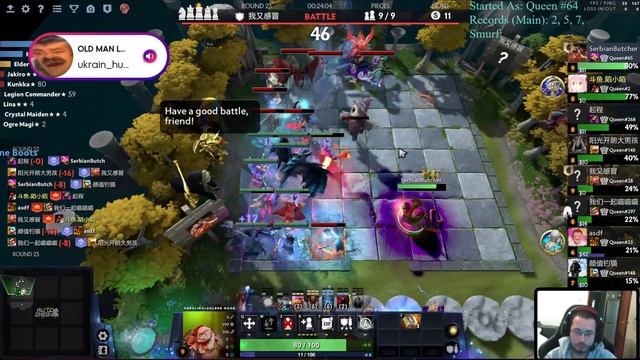 LVL 13 DK T3 9 Mages! 23.11.2022 Dota Auto Chess смотреть онлайн