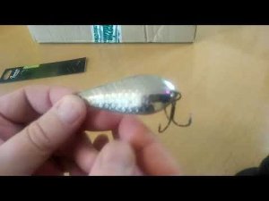 Распаковка посылки с блесной Premier БИметалл Атом Б