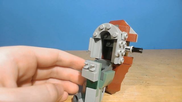 Lego 75344 Boba Fett's Starship speed build смотреть онлайн