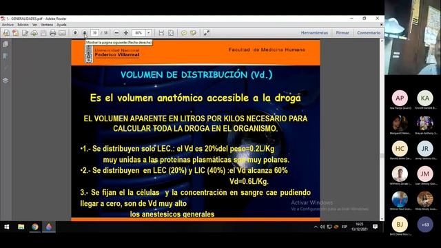 0. Generalidades y vías de administración Dr. Luján UNFV смотреть онлайн