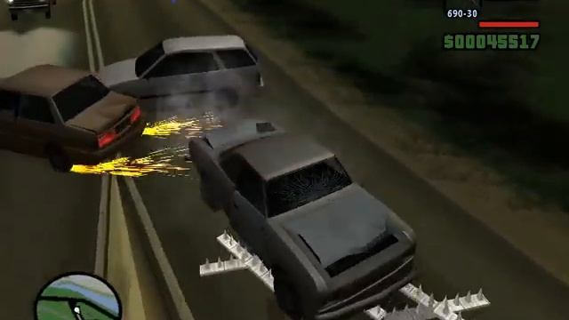 Прохождение Gta San Andreas без читов №61[Колёсный прокол] смотреть онлайн