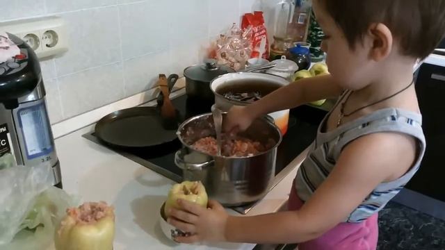Мистер Глеб. Готовим фаршированные перцы.