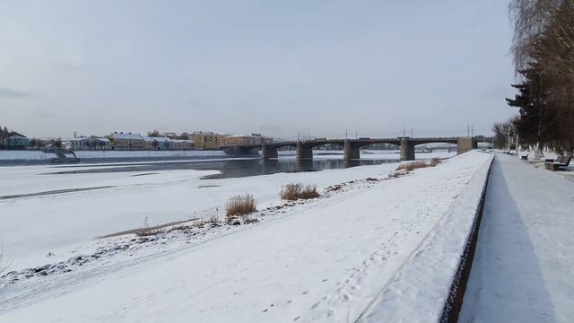 Тверь и великая русская река Волга. Февраль 2025г. смотреть онлайн