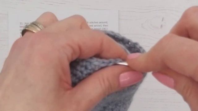 Bunny, Elephant & Teddy Bear Tutorial 12 - Rounds 22 - 29. Crochet with Wee Woolly Wonderfuls смотреть онлайн