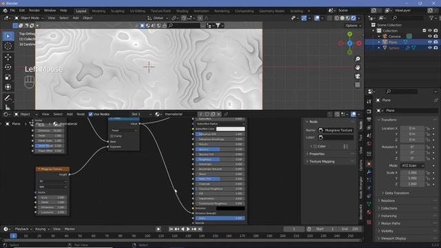 Amazing Abstract Sci-fi Material - Blender Tutorial смотреть онлайн