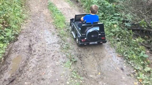 G55 AMG Детский Offroad не по-детски!!!