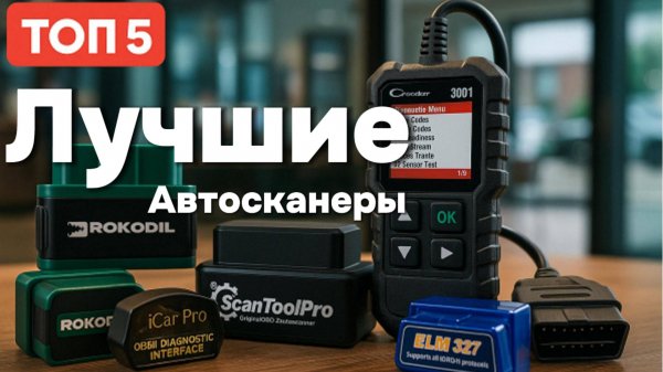ТОП-5 автосканеров 2025: Как выбрать лучший для своего авто?
