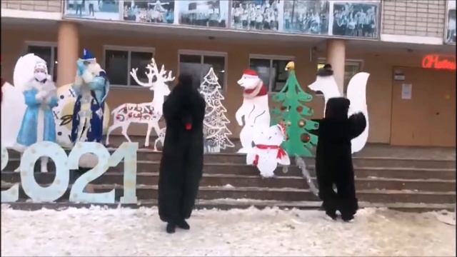 Новогоднее поздравление МОУ лицей №2 смотреть онлайн