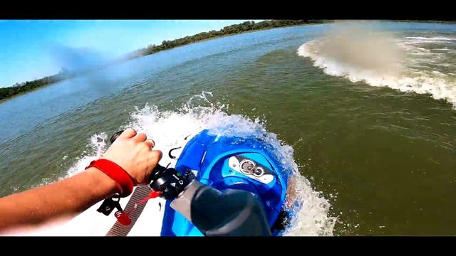 Покатушки на ГИДРОЦИКЛЕ Yamaha VX1100.Водный мотоцикл. смотреть онлайн