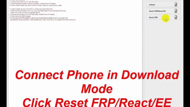 Samsung J1 Mini J105H Frp Reset Just One Click With Z3x
