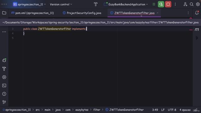 112 Making project configuration to use JWT tokens смотреть онлайн