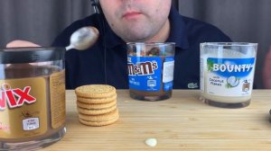 ASMR Eating Chocolate Party (Twix, M&M's, Bounty, Oreo Cookies) 먹방 Mukbang | Eating Sounds