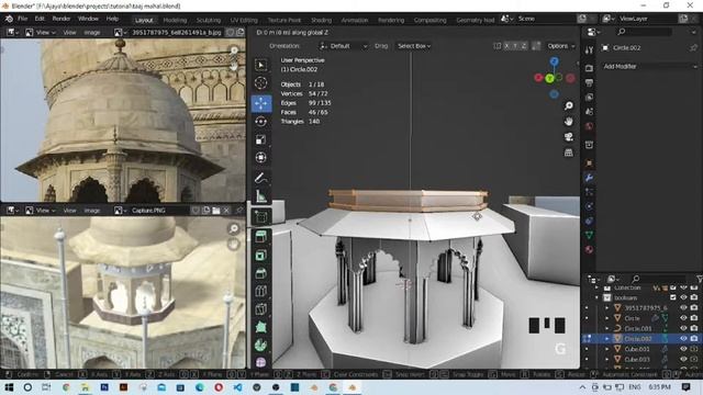 Taaj mahal in 3d full tutorial-part-2 смотреть онлайн