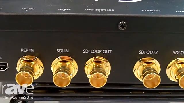 InfoComm 2016: Digitalzone Shows C1+ 12G-SDI/HDMI 2.0 Cross Converter смотреть онлайн