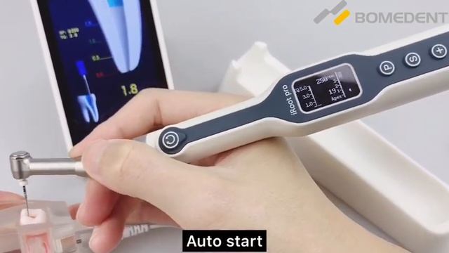 BOMEDENT Endomotor iRoot pro work with Apex locator by bluetooth смотреть онлайн
