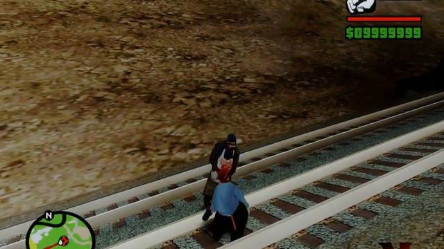 GTA SAN ANDREAS MOD : On The Rails (Horror) смотреть онлайн