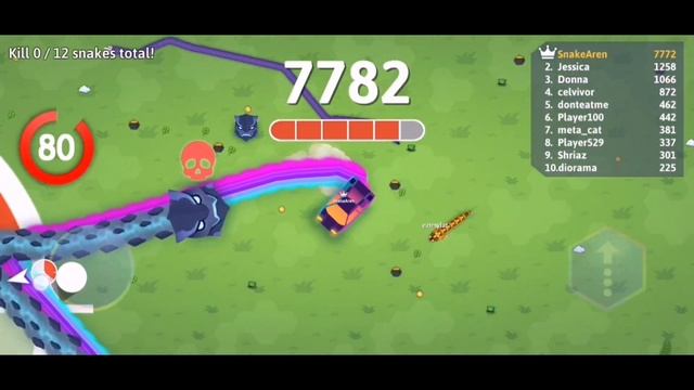 Snake.io 🐍 Mach 5 vs Cirrus 🐍 Gameplay смотреть онлайн