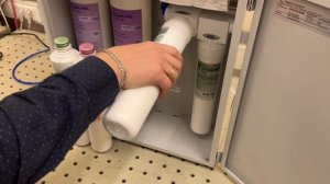 Замена картриджей ROC (арт. 1TX2) и ROCm (арт. 2PWI ) в установках Аквалаб.