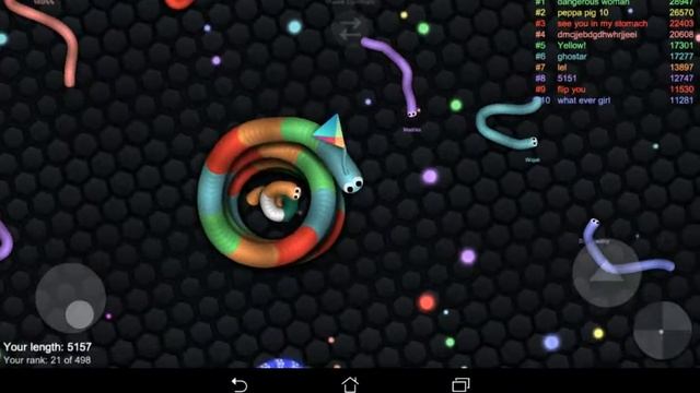 Slither.io смотреть онлайн