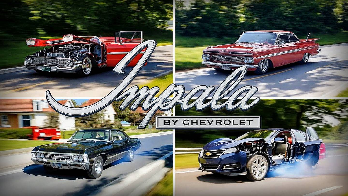 Chevrolet Impala (1958–2020) История трансформации автомобиля