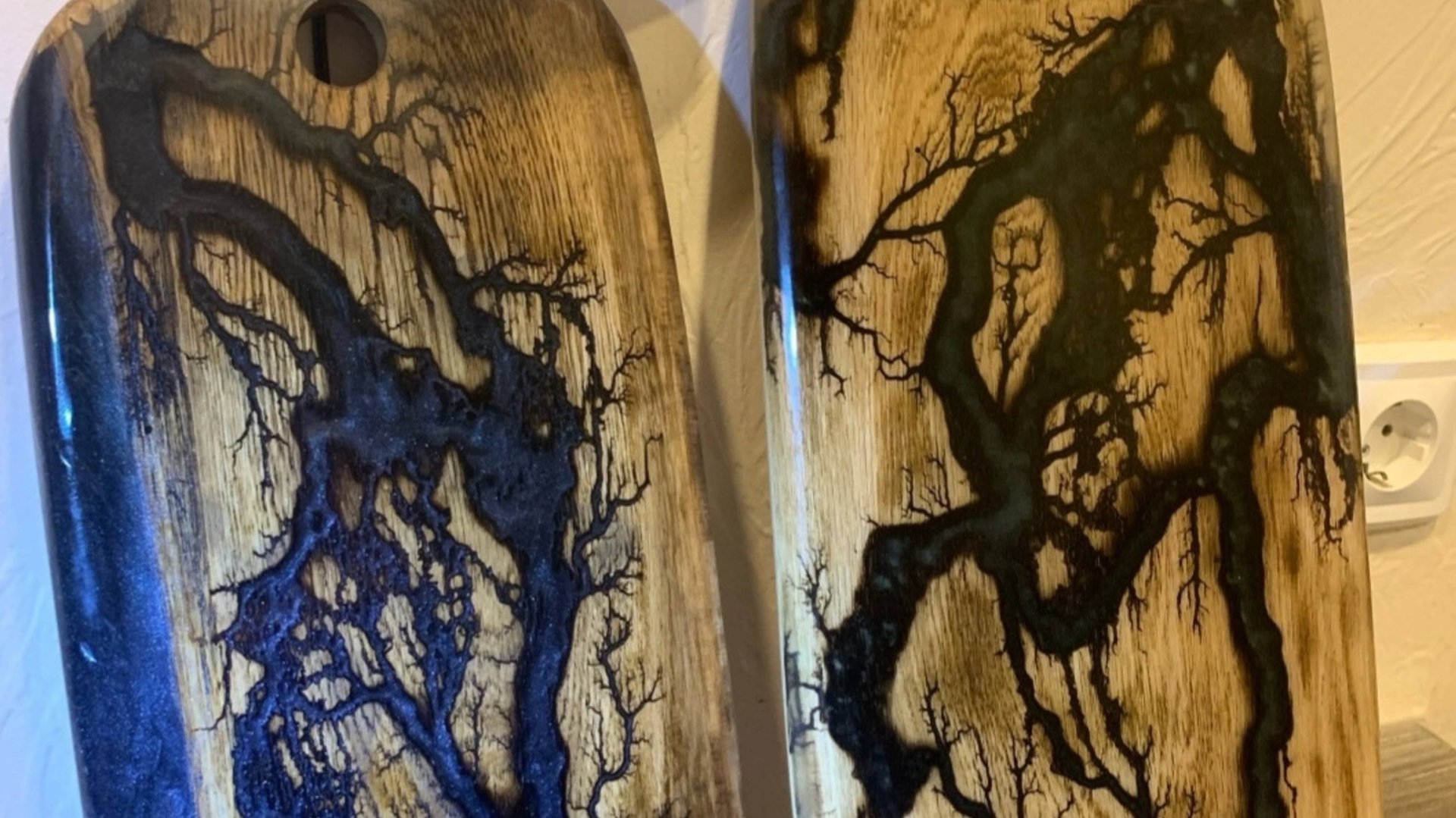 Разделочные доски из дуба. 2-ая часть.