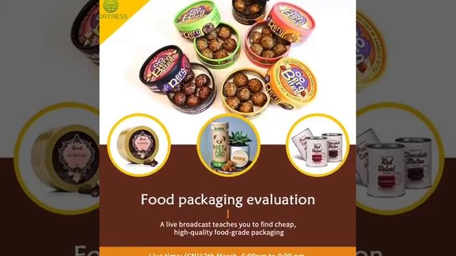 Live Stream Online - FOOD PACKAGING