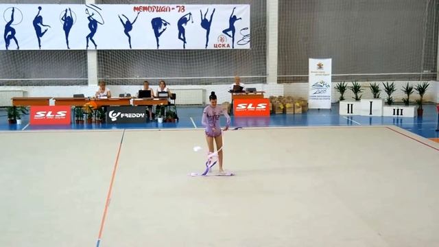 International Competition "Memorial 78" in Sofia 2017 - Viktoria Petrova Ribbon HD Quality !!! смотреть онлайн